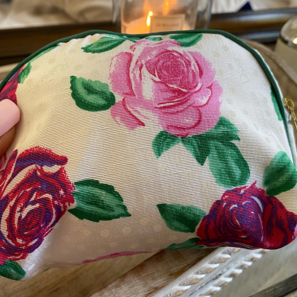 Christian Dior small Cosmetic Bag! Roses are Dior! 🌹